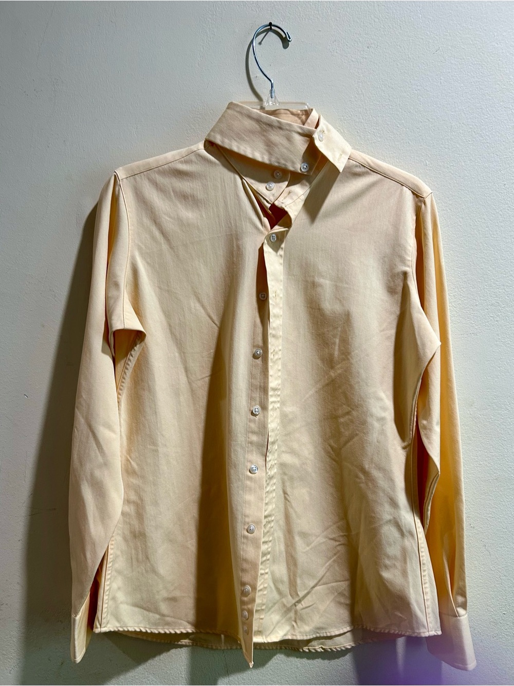 Essex Classics Performance Collection Equestrian Show Shirt – Yellow – Size 34